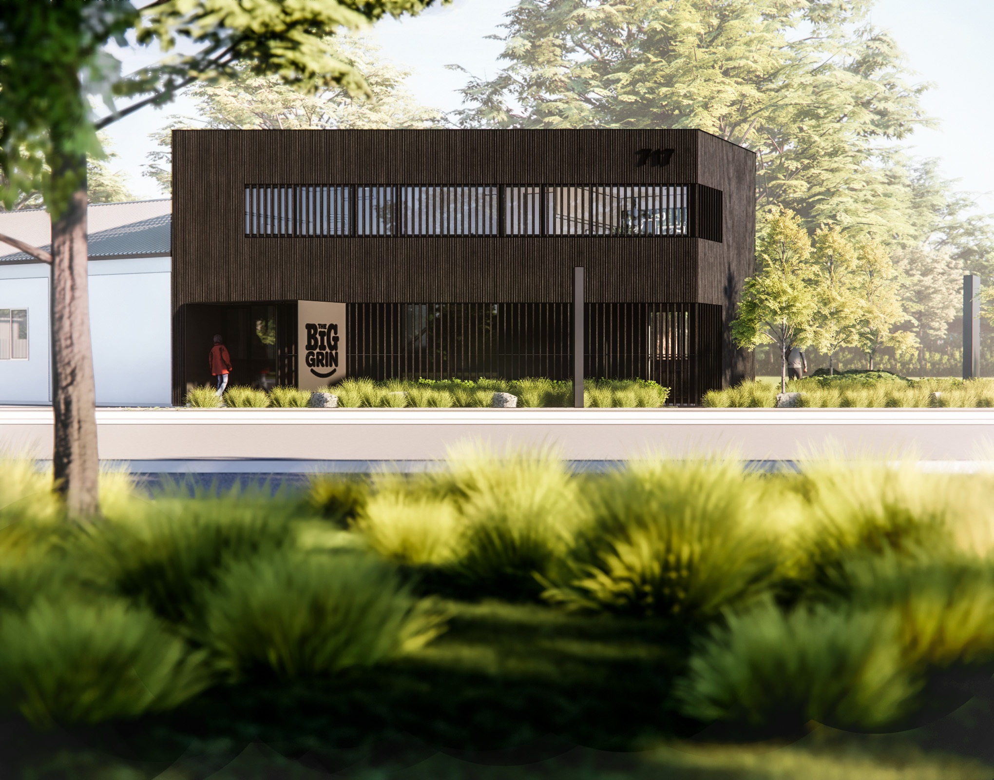 Render of new West Melton Big Grin clinic location